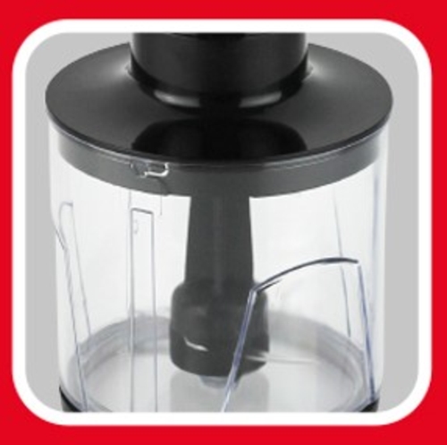 MAGEFESA KREISEL MAX MGF 4197 Negro-Rojo-INOX - Batidora de Mano 1200W