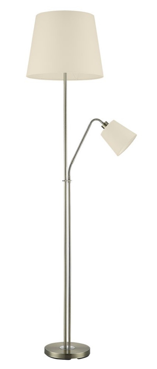 ABRILA ARTURO Cuero 180x40x40cm - Lámpara de Pie 1xe27