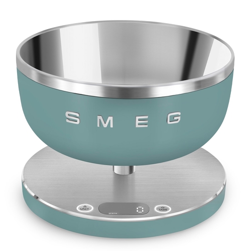 SMEG KSC01EGMWW Verde Esmeralda - Báscula Cocina 5KG