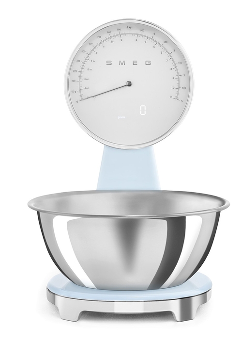SMEG KSF01PBWW Azul - Báscula Cocina 5KG