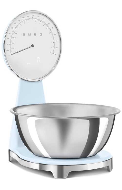 SMEG KSF01PBWW Azul - Báscula Cocina 5KG