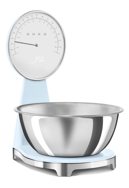 SMEG KSF01PBWW Azul - Báscula Cocina 5KG