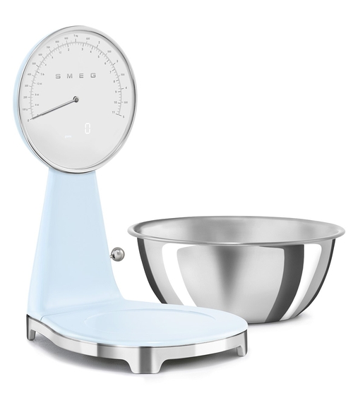 SMEG KSF01PBWW Azul - Báscula Cocina 5KG