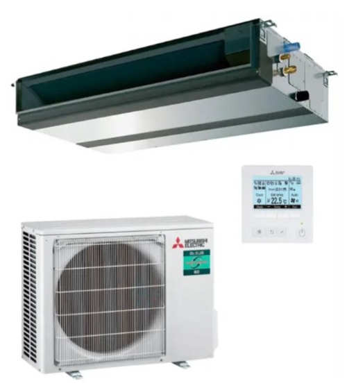 MITSUBISHI MSPEZ-50 VJA + PAR 40 Blanco - Aire Acondicionado por Conducto 4300 Frig y 5160 Kcal