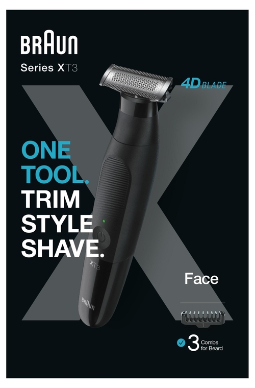 BRAUN PROSTYLER XT3100 Negro - Afeitadora Sin Cable