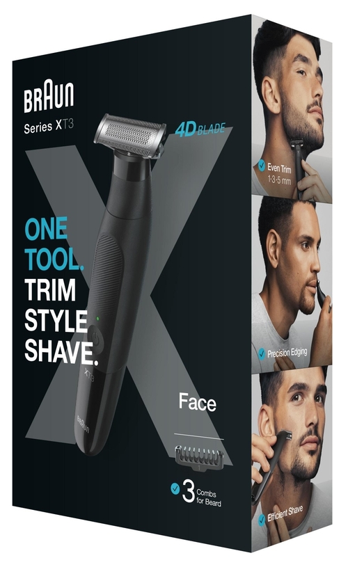 BRAUN PROSTYLER XT3100 Negro - Afeitadora Sin Cable