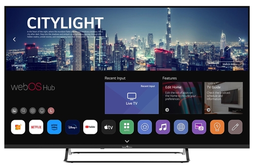 smart-tech 50UW02V Negro - TV 50" LED ULTRAHD Smart TV