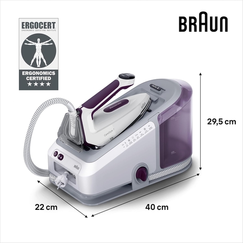 BRAUN CARESTYLE IS-7266-VI Violeta - Centro de Planchado 2700W