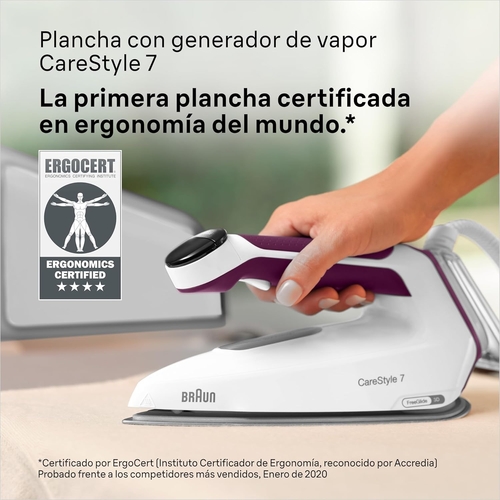 BRAUN CARESTYLE IS-7266-VI Violeta - Centro de Planchado 2700W