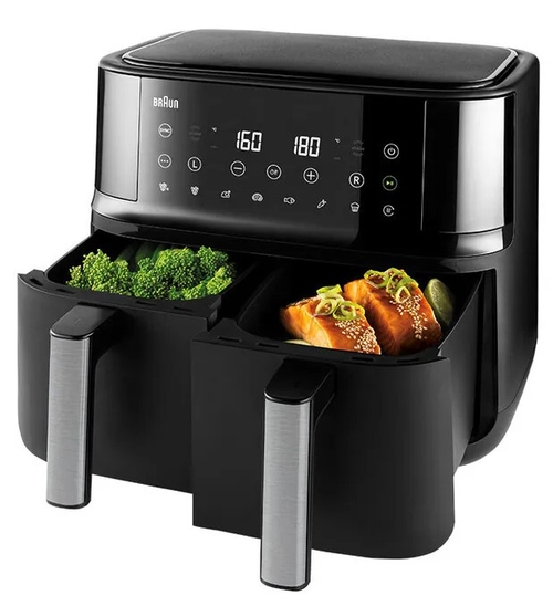 BRAUN TD 3030 IBK Negro - Freidora de Aire 2850W 8L