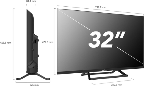 smart-tech 32HN01V3 Negro - TV 32" LED HD