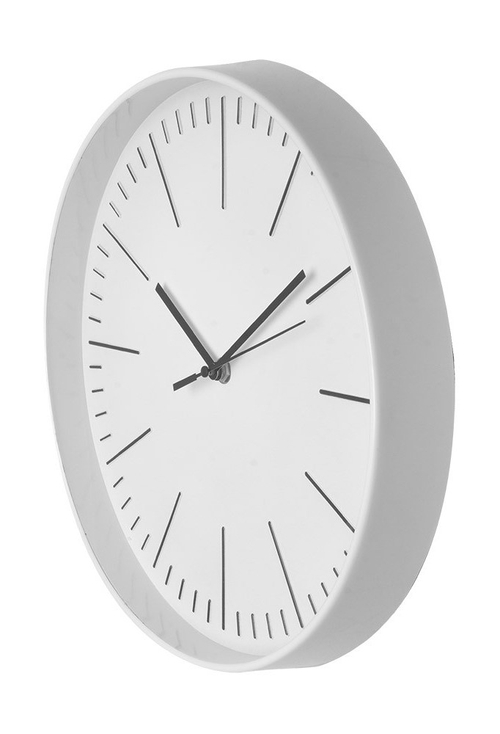 ABRILA HERA Blanco - Reloj de Pared 30cm