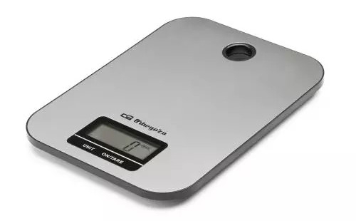 ORBEGOZO PC 1019 INOX - Balanza Cocina 5KG