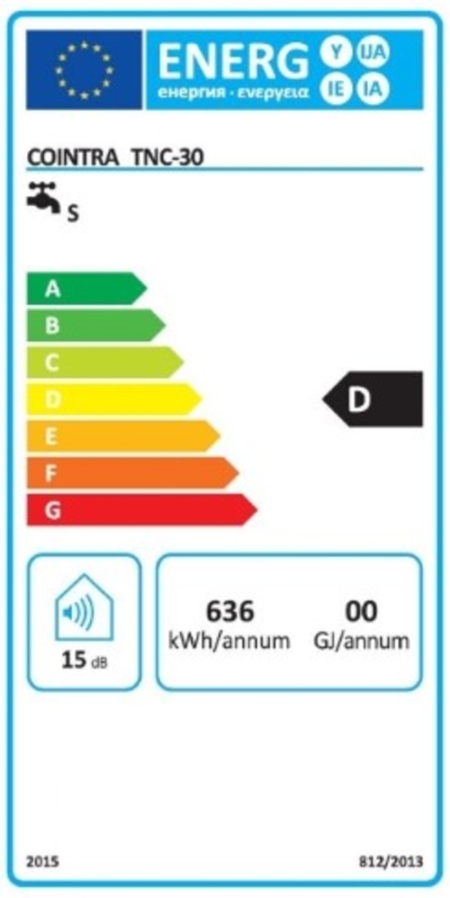 COINTRA TNC 30 Blanco - Termo Eléctrico 30L