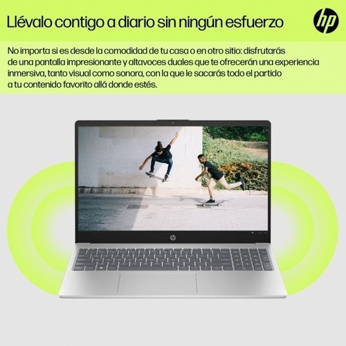 HP 15-FD0095NS Intel Core 7 1355U Plata - Ordenador Portátil 15.6" 16GB 1TB