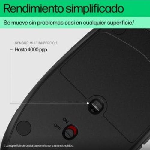 HP 420 Negro - Ratón Inalámbrico