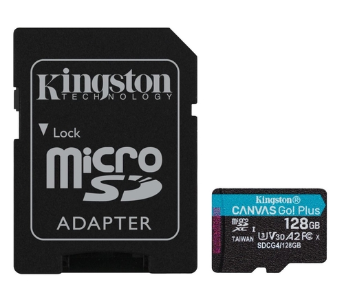 KINGSTON CANVAS GO! PLUS - Tarjeta de Memoria 128GB