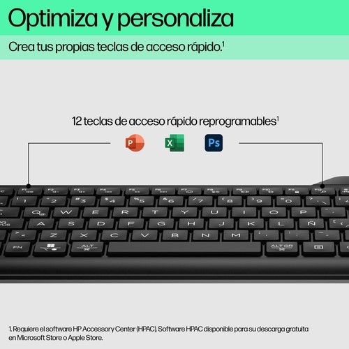HP MULTIDISPOSITIVO 460 - Teclado Negro