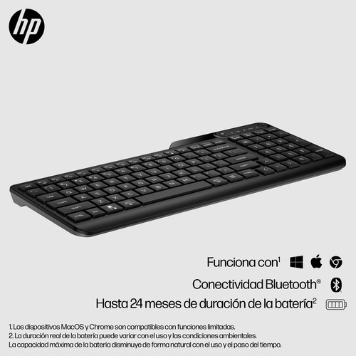 HP MULTIDISPOSITIVO 460 - Teclado Negro