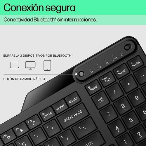 HP MULTIDISPOSITIVO 460 - Teclado Negro