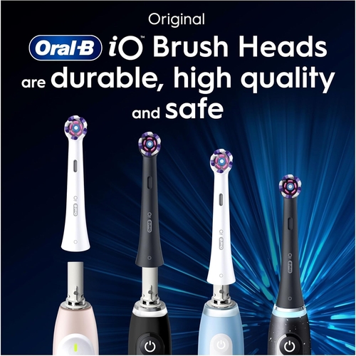 BRAUN ORAL B IO RADIANT Negro - Recambio CEPILLO DE DIENTES 3 UD