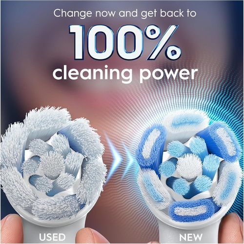 BRAUN ORAL-B IO ULTIMATE CLEAN Blanco - Recambio CEPILLO DE DIENTES 3 UD