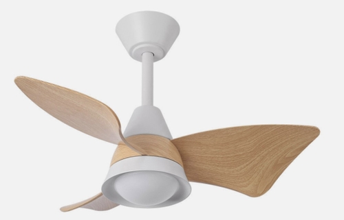 ABRILA JAGUAR Blanco-Haya 30W - Ventilador de Techo 3 Aspas