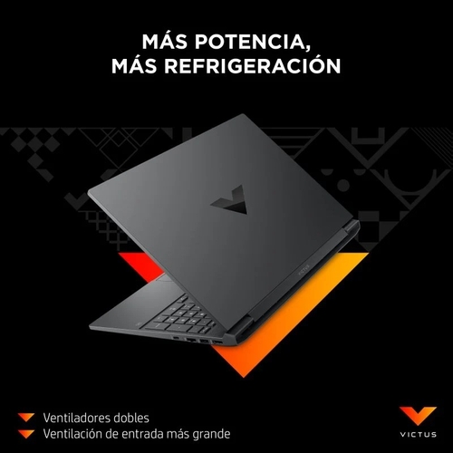 HP VICTUS 15-FB3001NS RYZEN-5 8645HS Negro - Ordenador Portátil 15.6" 16GB 512GB