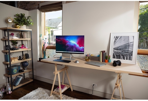 HP 524SF (HSD-0172-K) Plata - Monitor 23.8" FULL HD