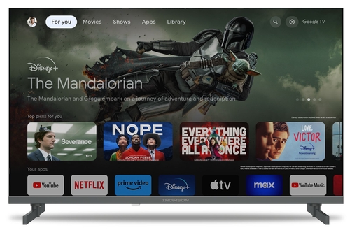 THOMSON 40QG4S14 Negro - TV 40" HD Smart TV