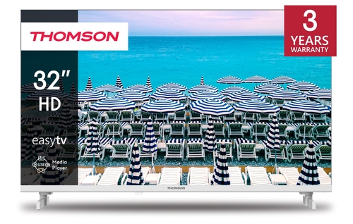 THOMSON 32HD2S13W Blanco - TV 32" HD Smart TV