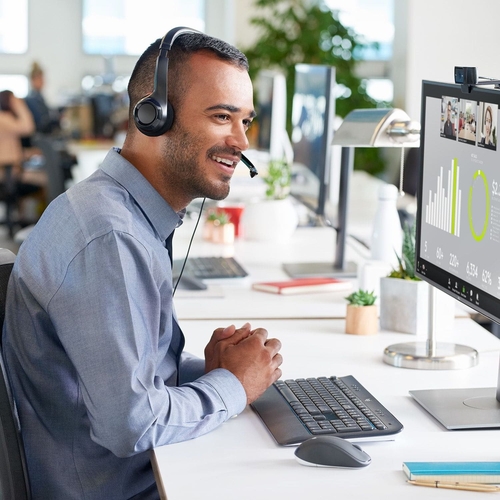 LOGITECH H390 Negro - Auricular de Diadema Con Cable
