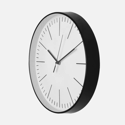 ABRILA HERA Negro - Reloj de Pared 30cm