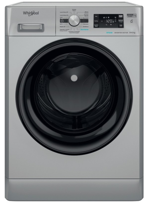 WHIRLPOOL FFWDB 964489 SBV SPT INOX - Lavadora Secadora 9KG / 6KG 1400RPM
