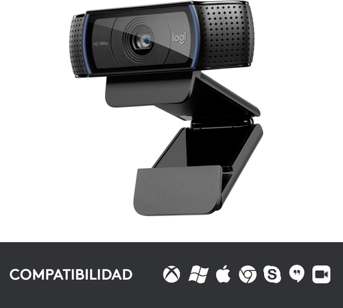 LOGITECH C290 Negro - Webcam 1080p