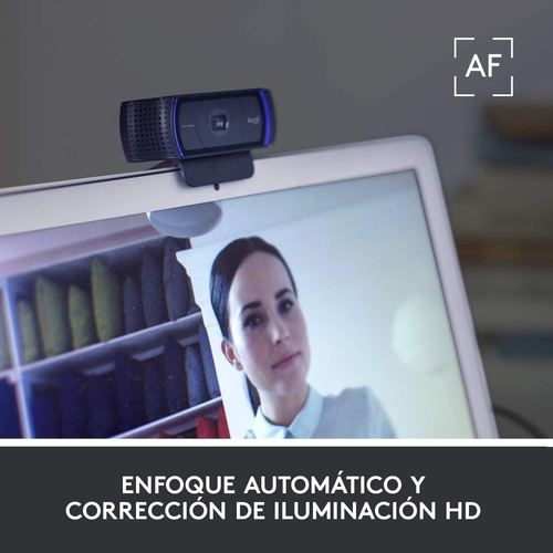 LOGITECH C290 Negro - Webcam 1080p