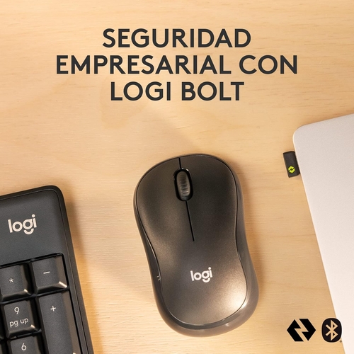 LOGITECH MK370 Negro - Teclado + Ratón