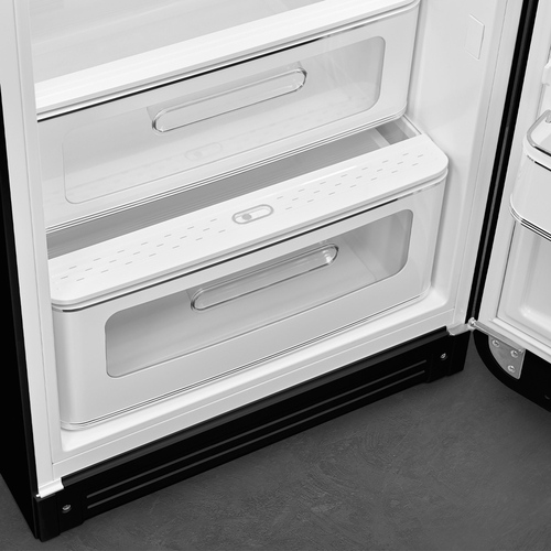 SMEG FAB28RDBLM5 Negro - Nevera Una Puerta Cíclico