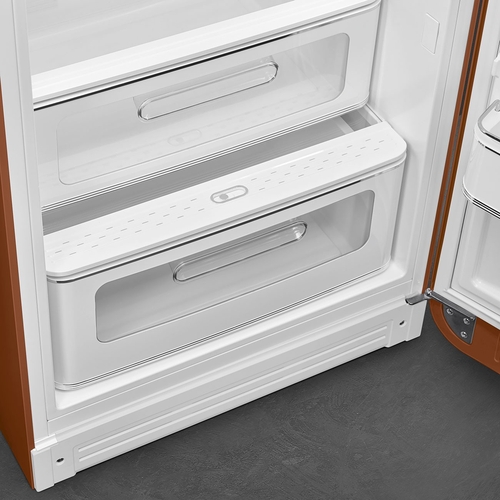 SMEG FAB28RDRU6 Marrón - Nevera Una Puerta Cíclico