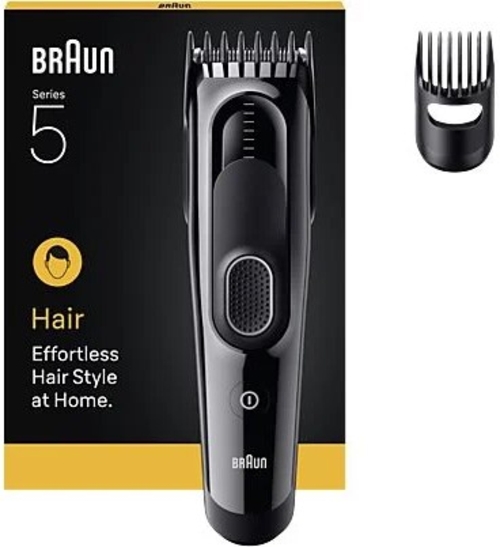 BRAUN HC5510 Negro - Cortapelos Sin Cable