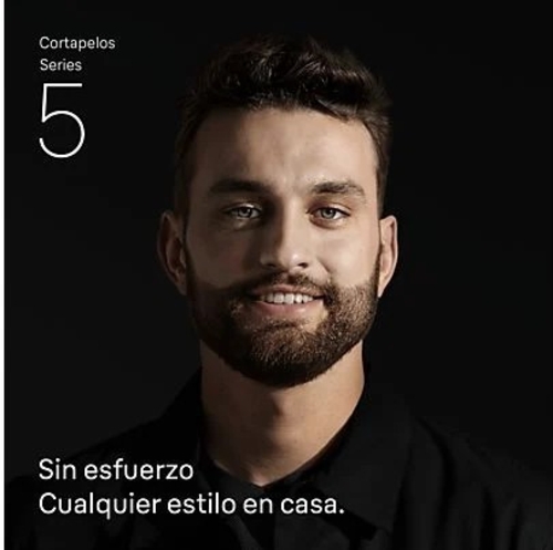 BRAUN HC5510 Negro - Cortapelos Sin Cable