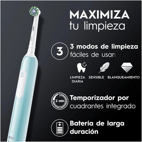 BRAUN ORAL B PRO 1 - Cepillo Eléctrico Azul