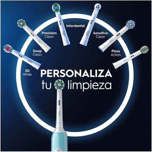 BRAUN ORAL B PRO 1 - Cepillo Eléctrico Azul