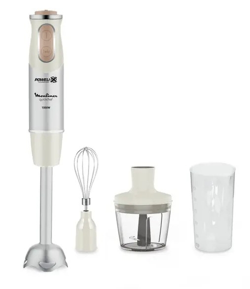 MOULINEX DD655A10 Beige - Batidora de Mano 1000W