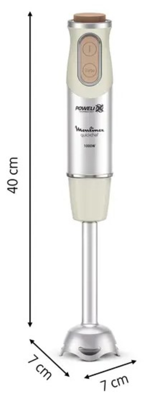 MOULINEX DD655A10 Beige - Batidora de Mano 1000W
