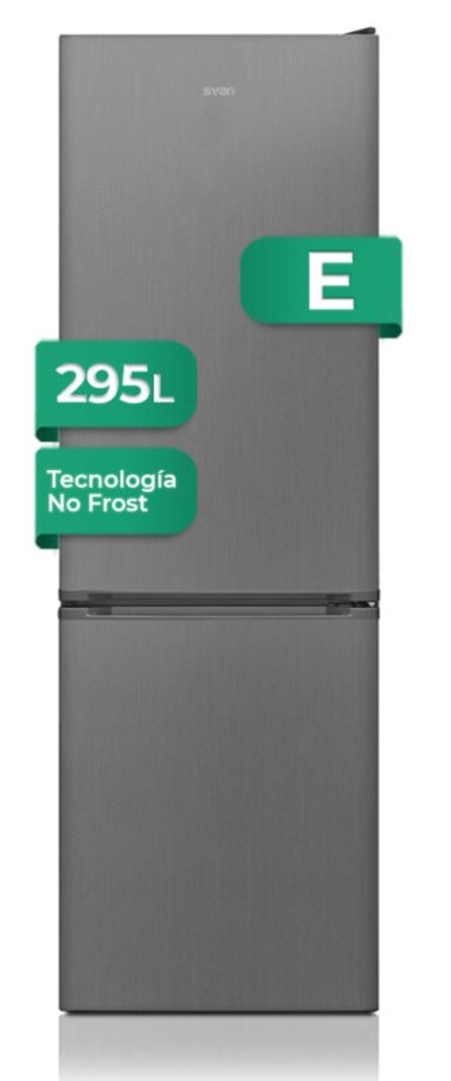 SVAN SC185602ENFX INOX - Frigorífico Combi No Frost