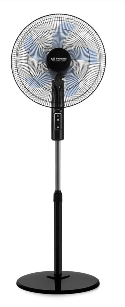 ORBEGOZO SF 1340 Negro - Ventilador de Pie 5 Aspas