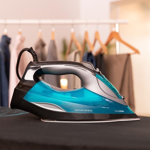 CECOTEC FAST&FURIOUS 5055 PRO Azul - Plancha de Vapor 3100W