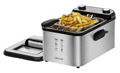 CECOTEC CLEANFRY INFINITY 3000 INOX - Freidora 3L 2400W