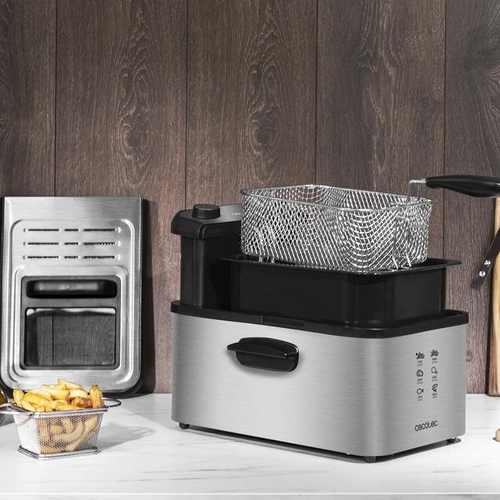 CECOTEC CLEANFRY INFINITY 3000 INOX - Freidora 3L 2400W